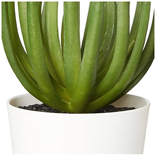 Amazon Basics Artificial Mini Succulent Fake Indoor Plants With Plastic Planter Pots, 3 Pack, Green #TOP2