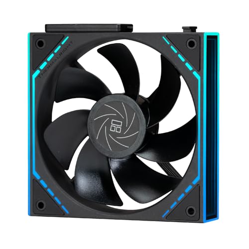 Image of Thermalright TL-M12QR 120mm Reverse Case Fans, 1-Pack | Reverse Airflow, Daisy Chain PWM /ARGB, Infinity Mirror Lighting