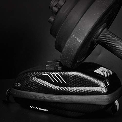 Bike Saddle Bag, Waterproof Bike Under Seat Pack Rear Bag Pannier Storage Bag Mountain Road Mtb Bicycle Eva Pu Saddle Bag, Bicycle Repair Tools Pocket Pack Cycling Pouch With Reflective Stripe #TOP7
