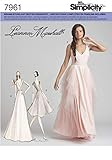 Nicht zutreffend Simplicity Patron 7961 Abendkleid, 38-46
