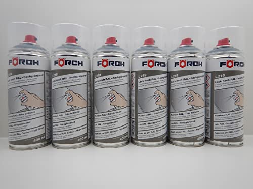 Förch BLAUGRAU BLAU GRAU RAL 7031 LACK LACKSPRAY SPRAY SPRAYDOSE 400ML (6)