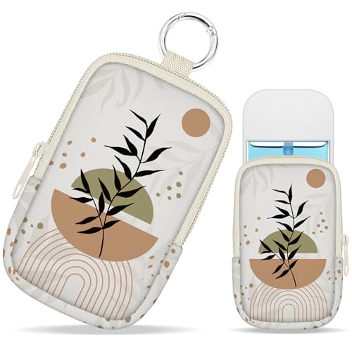 Mcapirivo Cute Boho Hand Sanitizer Spray Case, Hand Sanitizer Holder Zippered Pouch, Fashion Accessory with Snap Hook for Glow Mist and Power Mist 1FL OZ Mcapirivo Cute Boho Hand Sanitizer Spray Case, Hand Sanitizer Holder Zippered Pouch, Fashion Accessory with Snap Hook for Glow Mist and Power Mist 1FL OZ