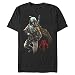 Star Wars Men's Mandalorian Warrior Graphic T-Shirt