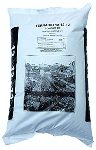 FERTILIZZANTE TRADIZIONALE GENERICO NPK 12-12-12 SACCO KG.25 CONCIME MUOTIUSO AZOTO FOSFORO E POTASSIO