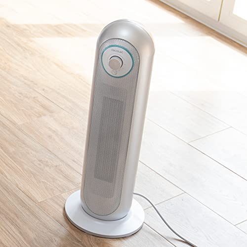Cecotec Keramisches Heizgerät ReadyWarm 10050 Top Ceramic Pro. 2200 W, Vertikaler Leistungsstarker mit Oszillation, 3 Betriebsmodi, Licht, einfacher Bedienung und dreifachem Sicherheitssystem-5