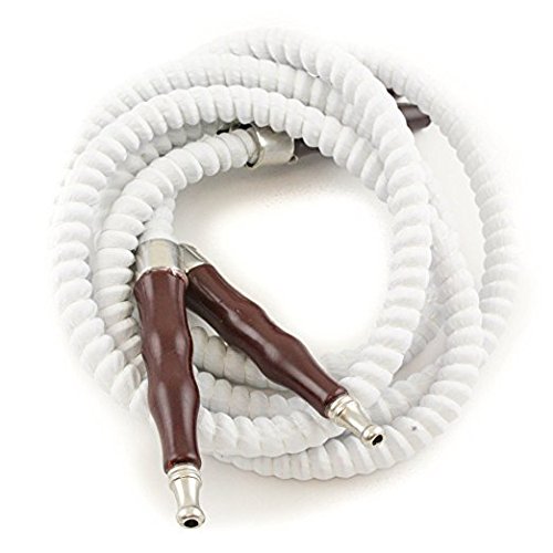 Gstar 11" Premium 2 Hose Hookah Complete Set - Mini Pumpkin Hookah Glass Vase - Pick Your Color (Snow White) #TOP4