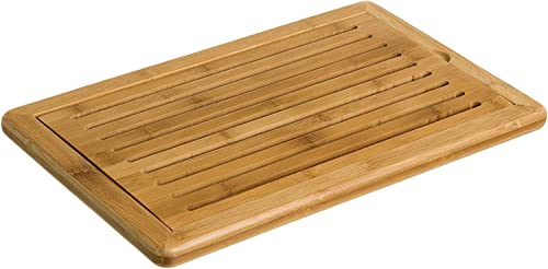 MGE - Tagliere Pane con Raccoglibriciole - Taglieri Grandi in Legno - Taglia Pane - Griglia Estraibile Raccogli Briciole - Tagliere per il Pane - Legno - 38 x 24 cm