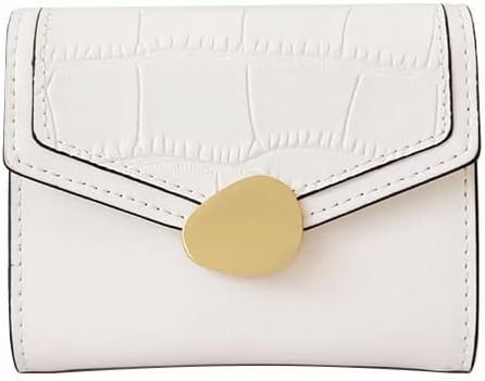 MAKINGTECAccordion Wallet for Women Leather, Short Wallet RFID Blocking Wallet Credit Card Holder Organizer with Zipper Pocket Mini Lady Purse