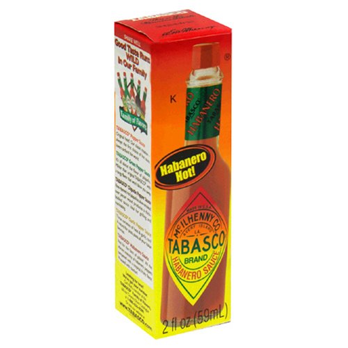 Tabasco McIlhenny Sauce Piquante Piment Habanero Cover