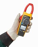 Fluke 375 FC True-RMS AC/DC Clamp Meter + Fluke TL224 SureGrip Insulated Test Leads Bundle