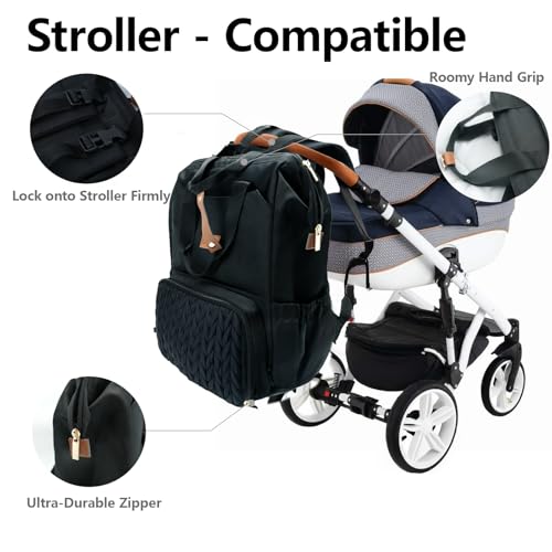Breast Pump Bag Diaper Bag Backpack Breast Pump Backpack for S1,S2 Working Moms Travel Breastfeeding Storage Newborn Essentials Must Haves Beige4
