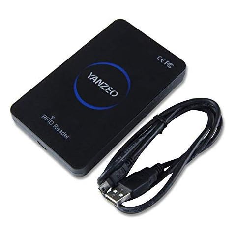 Yanzeo SR180 13.56MHz HF USB Smart IC RFID Card Reader Contactless Proximity for Windows 2000/XP/WIN 7/Win 10/Vista/Android HS963 Cover