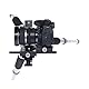 Rollei Panoramakopf 200 Mark II - 360 Grad Panoramakopf mit Transportkoffer zur sicheren Befestigung, Tragkraft bis zu 3 kg, Acra Swiss kompatibel - Schwarz