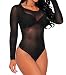 Dearlovers Women One Piece Shapwear Teddy Lingerie Babydoll Small Size Black