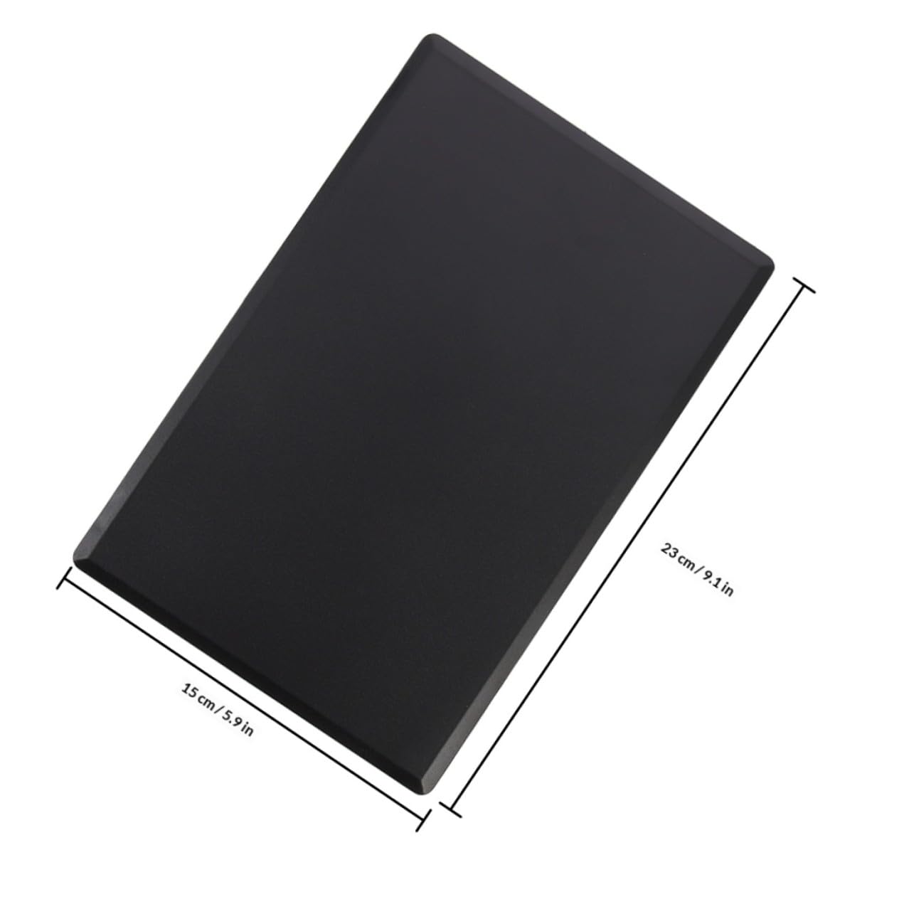 HOMSFOU 2 Stück pack Große Leere Magnetische Lidschattenpalette aus Kunststoff Selbstgemacht Kosmetik Lidschattenhalter mit Großem Fassungsvermögen Tragbare Schminkfarben Mischpalette