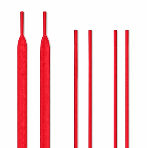 Great Call Athletics Venom Lace Lacrosse Stringing Kit | Easy to String Complete Set | Semi Soft Sidewall Shooting Enhanced Ball Control (Varsity Red)