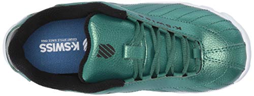 K-Swiss Boy's St-329 Sneaker, Metallic Teal, 11 M Us Little Kid #TOP4