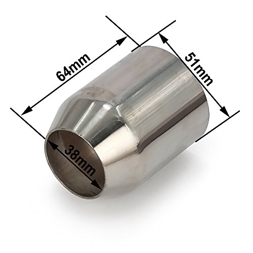 Moto Manopole Manubrio Manopole tubo di scarico