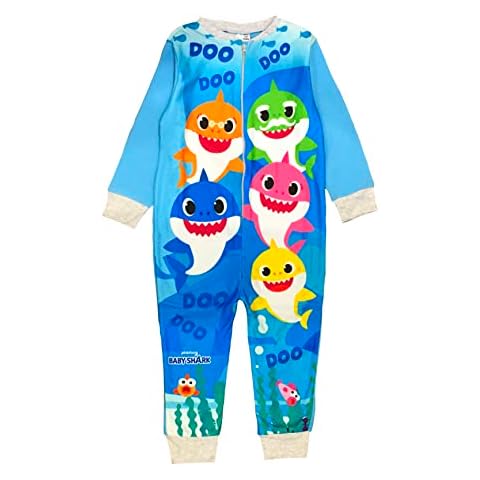 Baby Shark Onesie for Kids Age 5-6 Cover