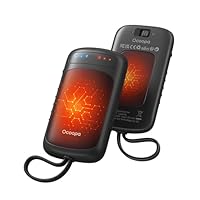 OCOOPA Calentador de Manos Recargable de Doble Cara, Calor Instantáneo en 2s, Autonomía 8h, 67g Ligero, Calienta Manos electrico para Camping, Caza, Viajes, Raynauds, Regalo para Hombre, UT5 DuoHeat