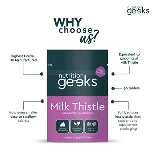 Milk-Thistle-Tablets-High-Strength-4000mg-Supplement-90-Tablets-2-per-Serving-100mg-Milk-Thistle-Extract-201-per-Tablet-Not-Milk-Thistle-Capsules-or-Tincture-Vegan-UK-Made