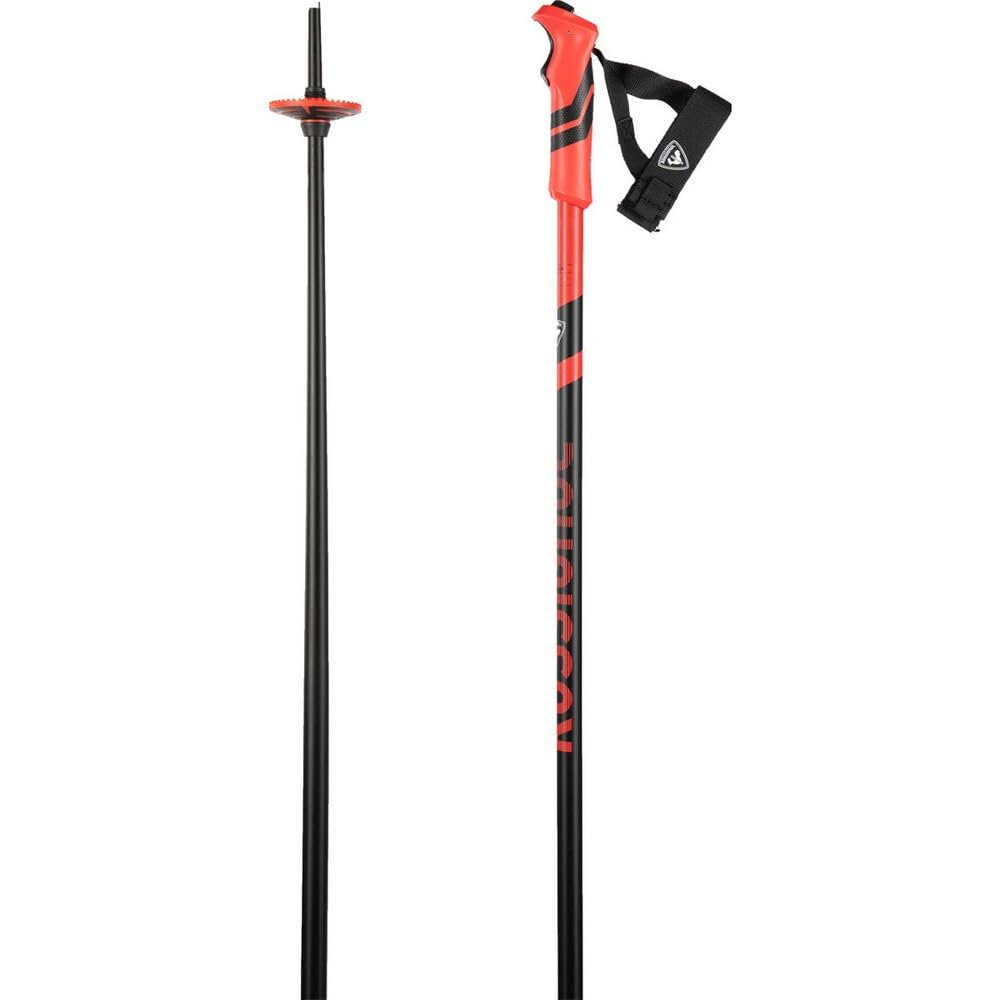 Rossignol - Batons De Ski Tactic Clip Black Red - Homme - Rouge
