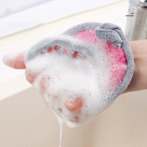 Image of Xeahung 6Pcs Cleaning Sponges Kitchen Sponge Scrubbers Dual-Sided Scrub Sponges for Kitchen Sponges for Washing Dishes Sponge Non Scratch