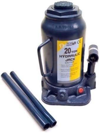 AB Tools Hydraulic Hand Operated Bottle Jack 20 ton/Tractors/Trucks hgv's Lift TE506