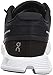 On Men's Cloud 5 Sneakers, Black/White, 13