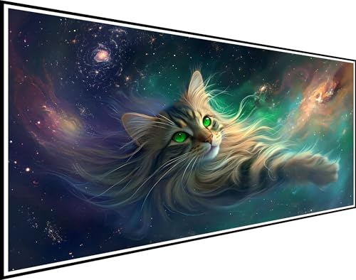 Diamond painting kits grand format 60x120cm sans plis pour décoration