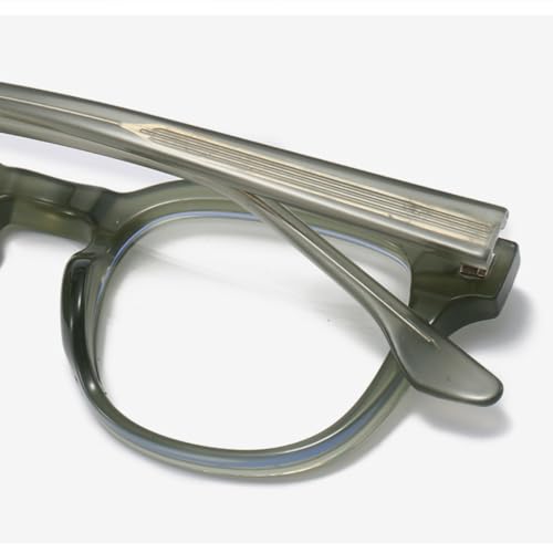 Montures de lunettes carrées unisexes en acier tendance
