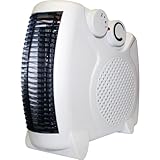 2000 Watts Electric Thermo Fan Heater - With 2 Heat Settings | For Home, Office, Bedroom | Thermostat, Auto Cut Off, Heat Protection - Energy Efficient Instant Space Heaters, Lightweight & Portable - Image 1