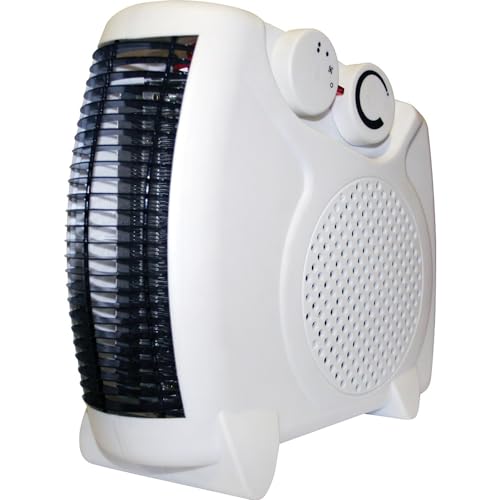 2000 Watts Electric Thermo Fan Heater - With 2 Heat Settings | For Home, Office, Bedroom |...