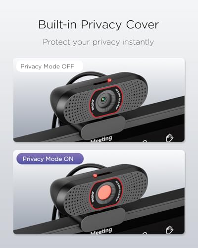 4K WeGear Webcam w/ Sony 1/2.55" Sensor, Autofocus & Dual Noise-Canceling Mics - image 6