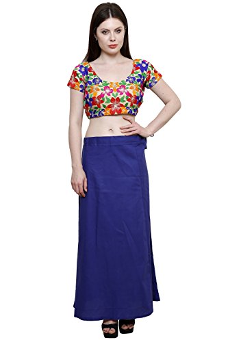 Image of Pistaa combo of 3 Women's Cotton Best Indian Readymade Inskirt Saree petticoats