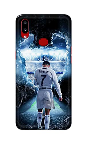 Image of Printed Hard Back Cover Case for Samsung Galaxy A10s | Samsung Galaxy M01s Back Cover (Footbal Legend) -1302