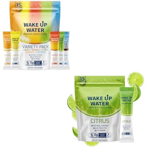 Variety + Citrus (15+15 Pack) - Energy + Hydration Packets Cover