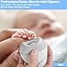 Electric Nail Clipper with USB Charging, Nail Chip Storage Electric Nail Trimmer, 2 Speed Levels for Babies, Seniors and Adults (White)