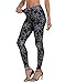 HDE Trendy Design Workout Leggings - Fun Fashion Graphic Printed Cute Patterns Spiderweb - S