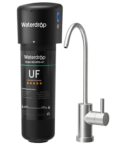 Waterdrop 10UB-UF Système de Filtration Sous Évier 0,001 μm à Ult...