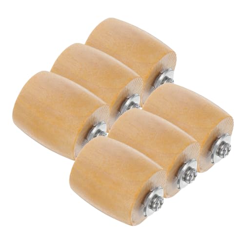 CLISPEED 6 Piezas Anticalor y Ergonómico para Utensilios de Cocina para Sartenes y Cazuelas