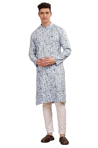 Image of BE ACTIVE Cotton Kurta for Men | Traditional and Stylish Design | Indian Kurta | Full Sleeve Kurta