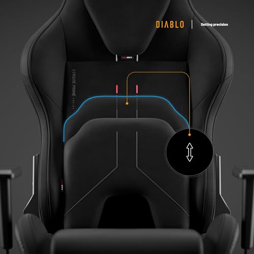 X.One Prime Sedia Gaming Ufficio, Poltrona da Gamer | Tessuto | Ergonomica | Braccioli Regolabili | Cuscino Lombare | Seduta Refrigerante | Cuscino lombare | Caricabile fino a 140 kg - Sedia gaming - Immagine 1