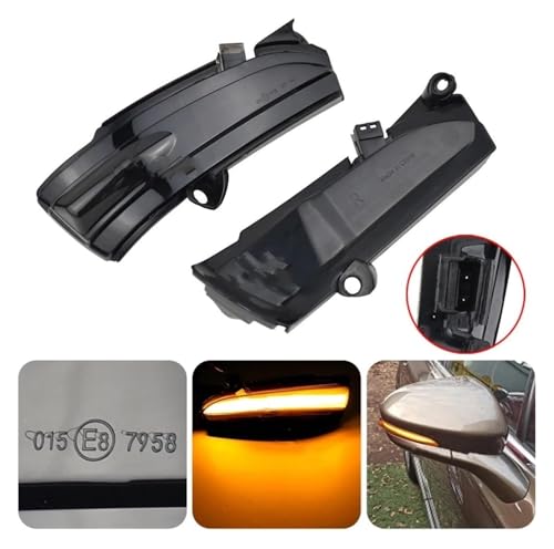 Luz intermitente dinámica secuencial para Ford Mondeo MK5 con tecnología LED bicolor avanzada 3