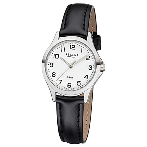 Regent Damen Analog Miyota 2035 Uhr mit Kunstleder Armband 12111162
