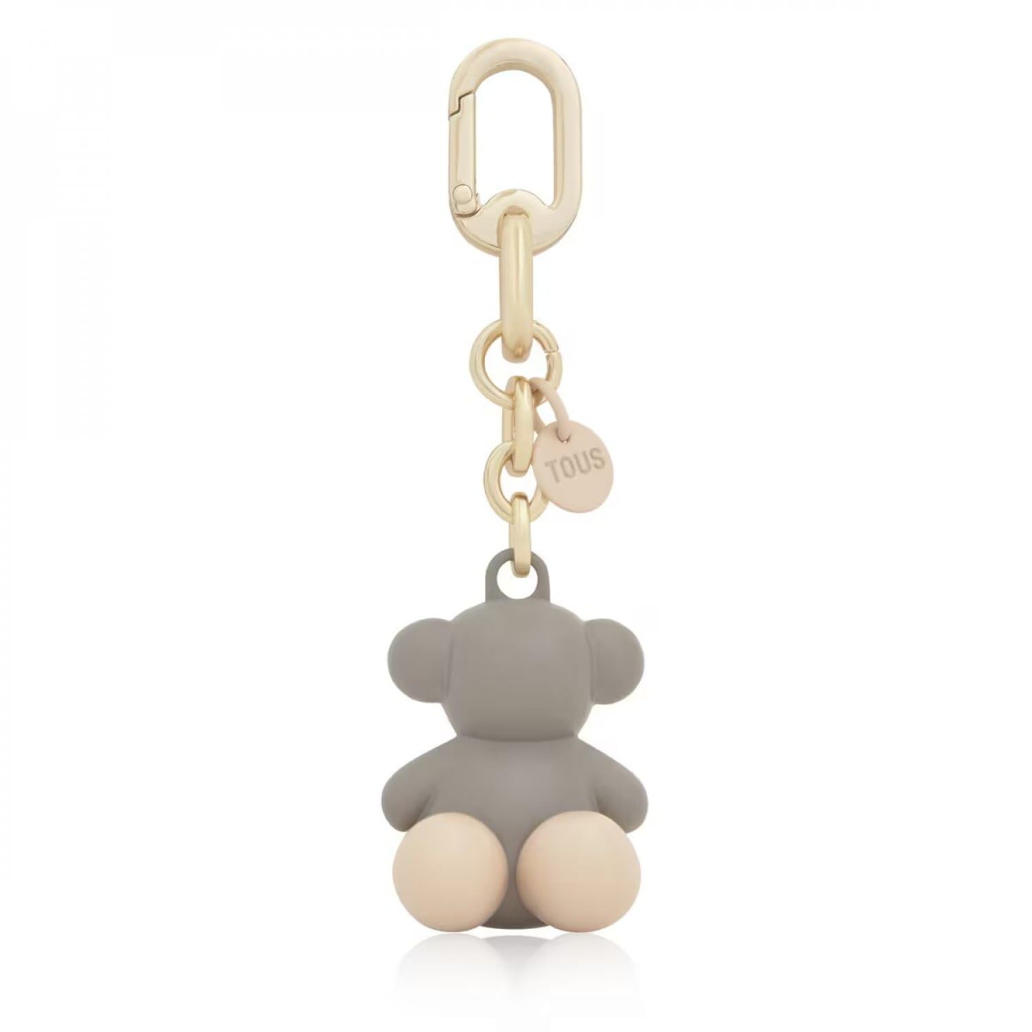 TOUS Bold Bear Keychain Women, grey, 4,10 x 3,30 x 2,80 cm, Casual