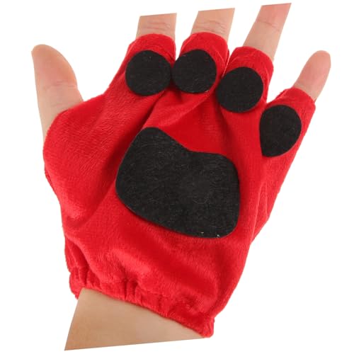 WRITWAA 3 Sätze Dackel Stirnband Dalmatiner Nase Mesh Rock Set faschingkostüme hundeschwanz dog costume Hundenase Hundepflegetisch Marienkäfer Welpenkostüm Cosplay-Versorgung Stoff