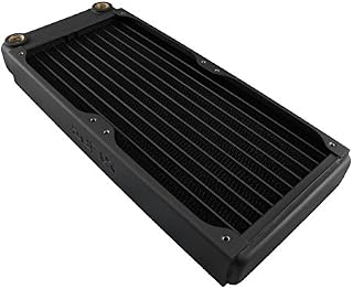 XSPC EX240 Radiator, 120mm x 2, Dual Fan, Black