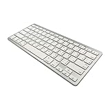 Meega Wireless Thai Keyboard, Minority Language Ultra Thin Lightweight Silent Bluetooth Keyboards fo