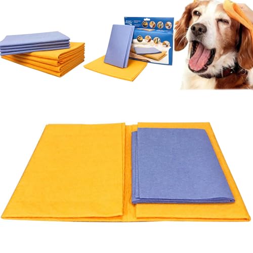 Donubiiu Blue Donau,Blaudonau Paño de limpieza, Blaudonau, paño de limpieza multiusos absorbente, para mascotas, coches, cocinas (1 unidad)